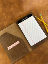 Load image into Gallery viewer, Leather Steno Pad