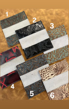 Load image into Gallery viewer, Cowhide Checkbook Cover