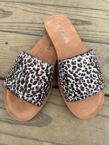 Leopard Sandals