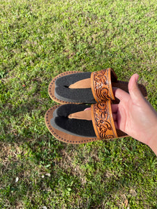 Leather Flip Flops