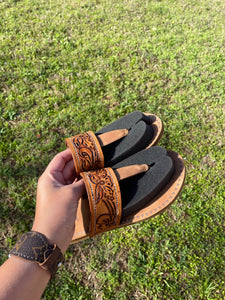 Leather Flip Flops