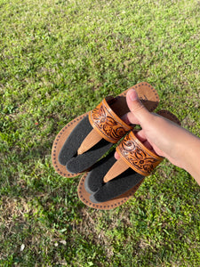 Leather Flip Flops